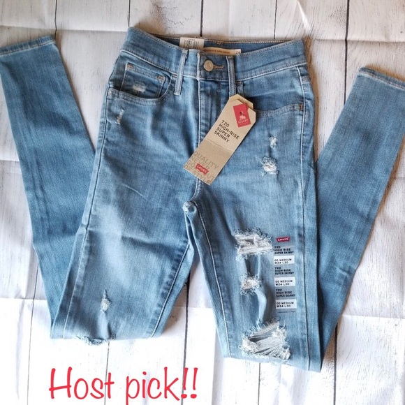 Levi's Denim - NWT Levi's High Rise Super Skinny Jeans